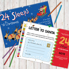 24 Sleeps 'Till Christmas [Custom Name Print OK]