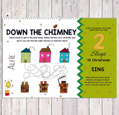 24 Sleeps 'Till Christmas [Custom Name Print OK]