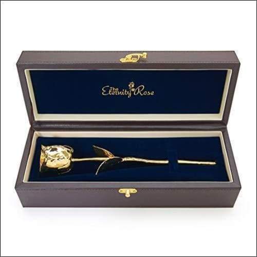 24k Gold-Dipped Luxury Rose Box