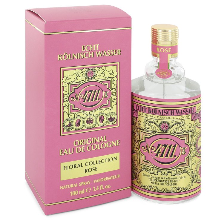 4711 Rose Eau De Cologne Spray (Unisex) By 4711