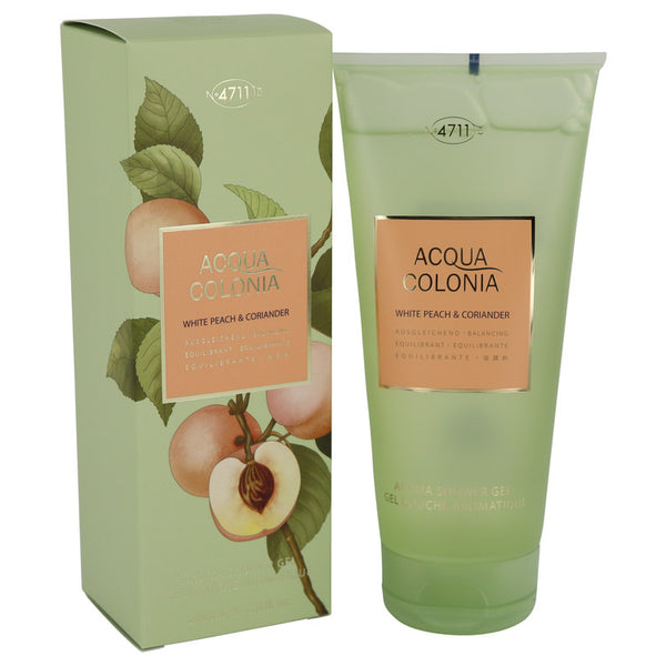 4711 Acqua Colonia White Peach & Coriander Shower Gel By Maurer & Wirtz