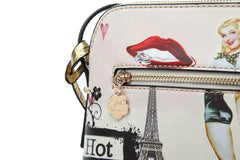 Retro Chic Satchel Stylish Crossbody