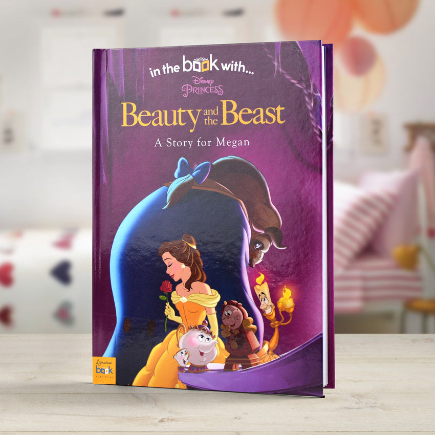 Personalized Disney Beauty & the Beast Story Book