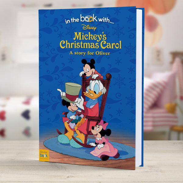 Personalized Disney Mickey's Christmas Carol Story Book