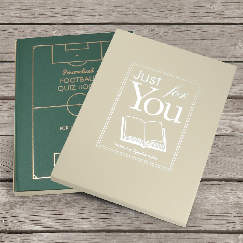 Personalized Soccer Quiz Book