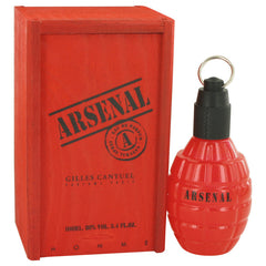 Arsenal Red Eau De Parfum Spray (New) By Gilles Cantuel