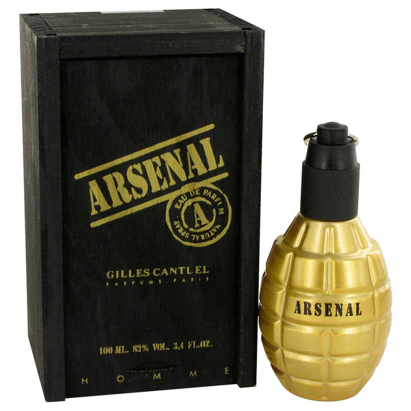 Arsenal Gold Eau De Parfum Spray By Gilles Cantuel