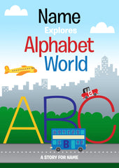 Your Child In Alphabet World [Custom Name Print OK]