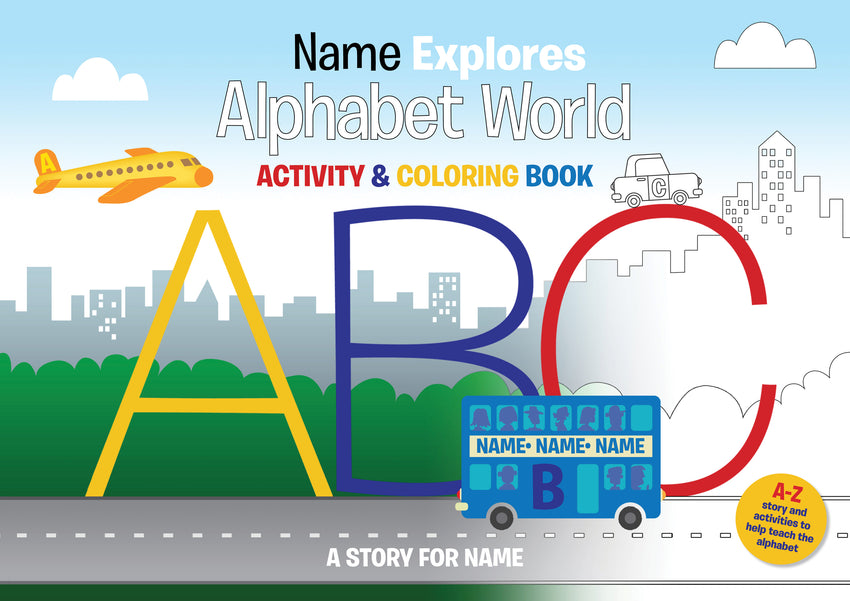 Alphabet World [Custom Name Print OK]