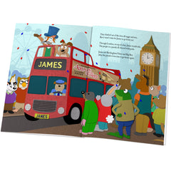 Around the World Personalized Book