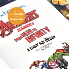 Avengers Beginnings from Here to Eternity [Custom Name Print OK]