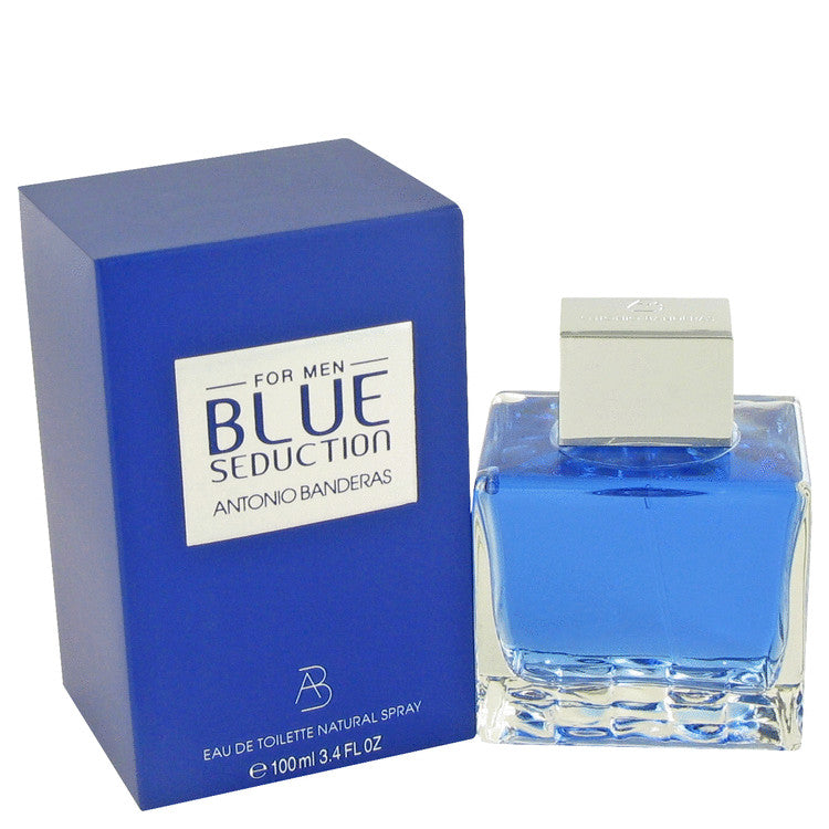 Blue Seduction Eau De Toilette Spray By Antonio Banderas