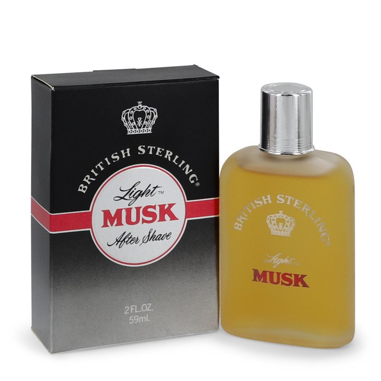 British Sterling Light Musk After Shave By Dana