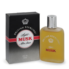 British Sterling Light Musk After Shave By Dana