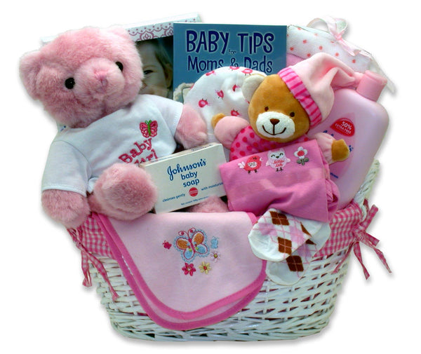 Sweet Baby of Mine New Baby Basket - Pink