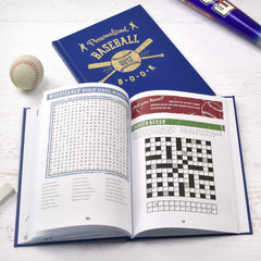 Personalized Baseball Quiz Book