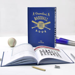 Personalized Baseball Quiz Book