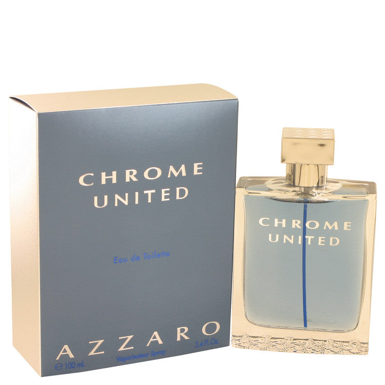 Chrome United Eau De Toilette Spray By Azzaro