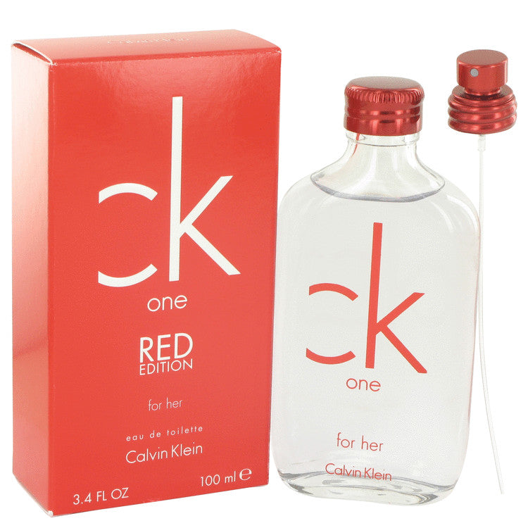 Ck One Red Eau De Toilette Spray By Calvin Klein