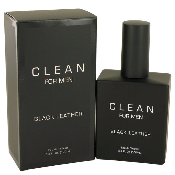 Clean Black Leather Eau De Toilette Spray By Clean