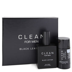 Clean Black Leather Gift Set By Clean