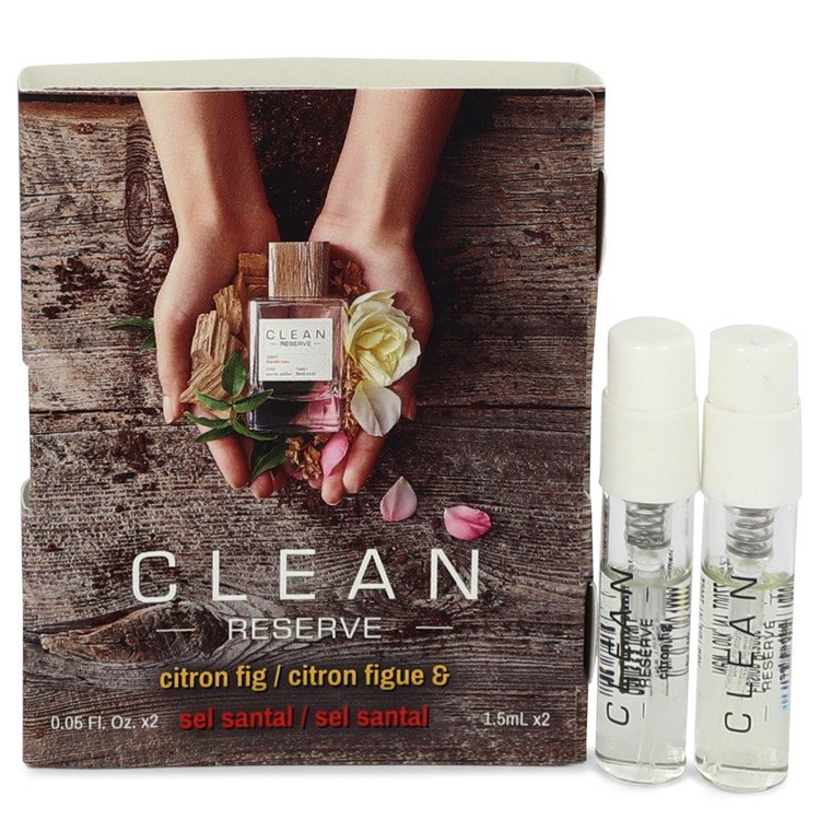 Clean Reserve Citron Fig Vial Set Includes Citron Fig and Sel Santal By Clean