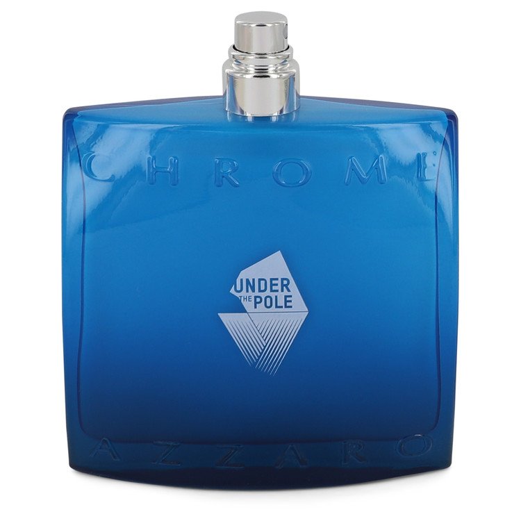 Chrome Under The Pole Eau De Toilette Spray (Tester) By Azzaro