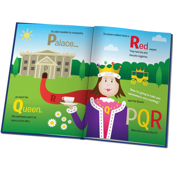 Your Child In Alphabet World [Custom Name Print OK]