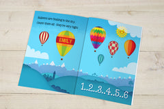 Personalized Counting Birthday Book