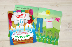 Personalized Counting Birthday Book