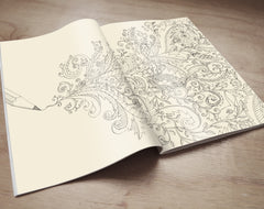 Personalized Adult's Coloring Book
