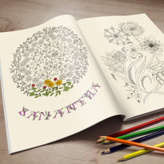 Personalized Adult's Coloring Book