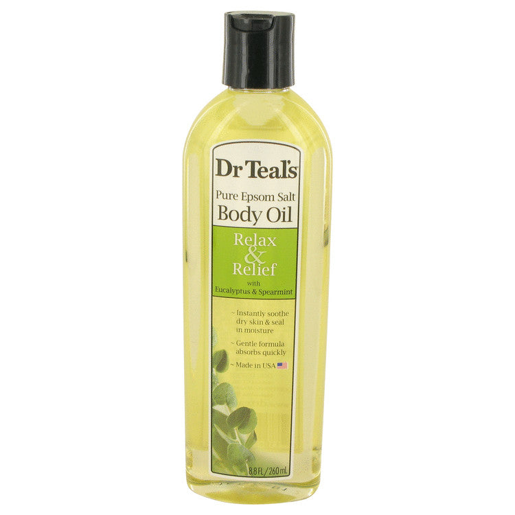 Dr Teal's Bath Additive Eucalyptus Oil Pure Epson Salt Body Oil Relax & Relief with Eucalyptus & Spearmint By Dr Teal's