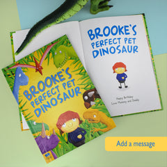 Personalized Pet Dinosaur Story Book