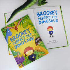 Personalized Pet Dinosaur Story Book