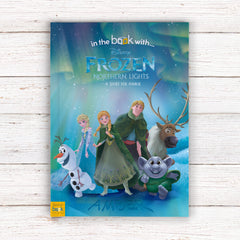 Personalized Disney Frozen Northern Lights Story Book