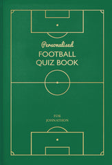 Personalized Soccer Quiz Book