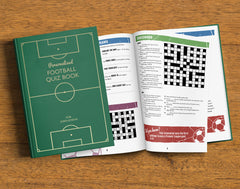 Personalized Soccer Quiz Book