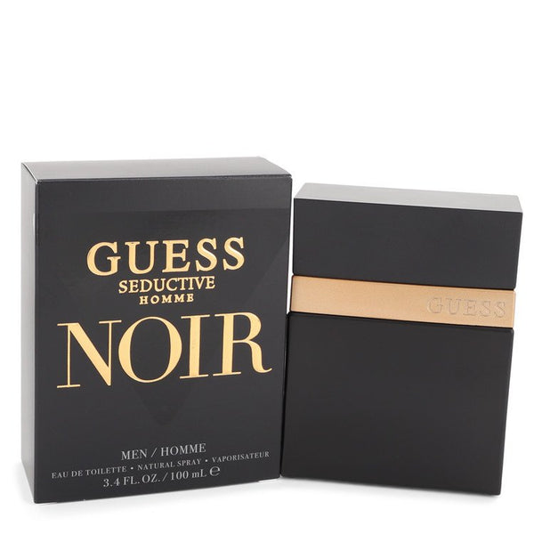 Guess Seductive Homme Noir Eau De Toilette Spray By Guess