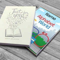 Your Child In Alphabet World [Custom Name Print OK]