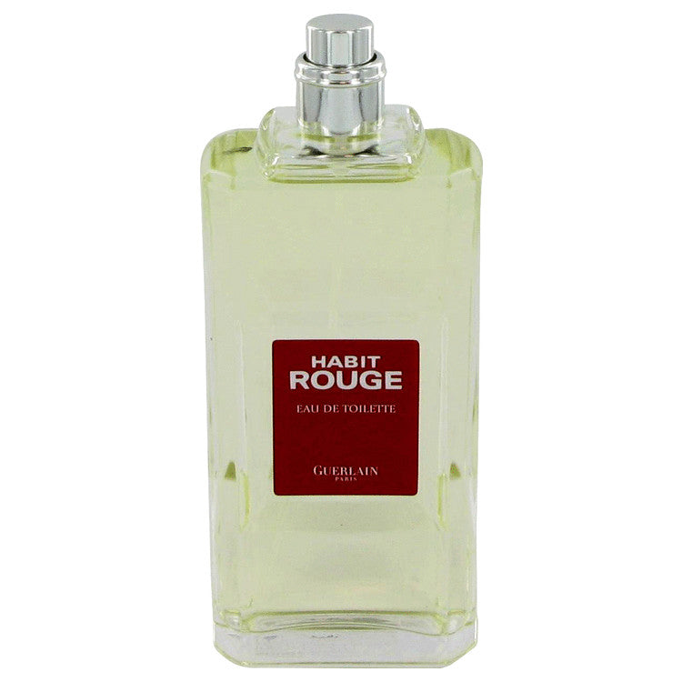 Habit Rouge Eau De Toilette Spray (Tester) By Guerlain