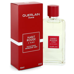 Habit Rouge L'eau Eau De Toilette Spray By Guerlain