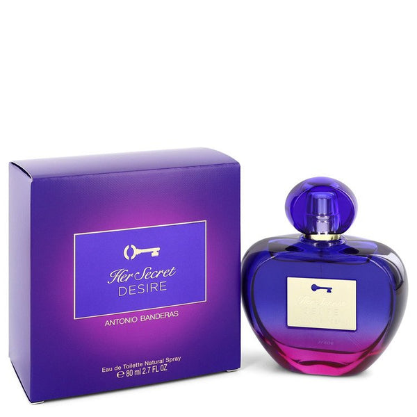 Her Secret Desire Eau De Toilette Spray By Antonio Banderas