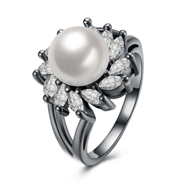 Freshwater Pearl Blossoming Cocktail Ring