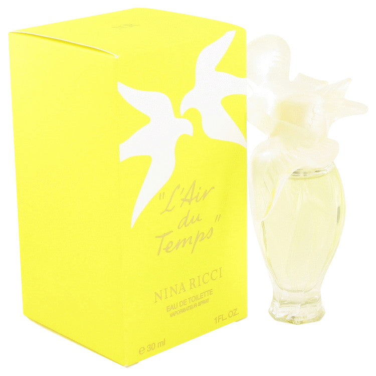 L'air Du Temps Eau De Toilette Spray with Bird Cap By Nina Ricci