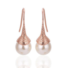 Freshwater Pearl Dangling Thin Earrings