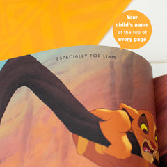 Personalized Lion King Premium Book