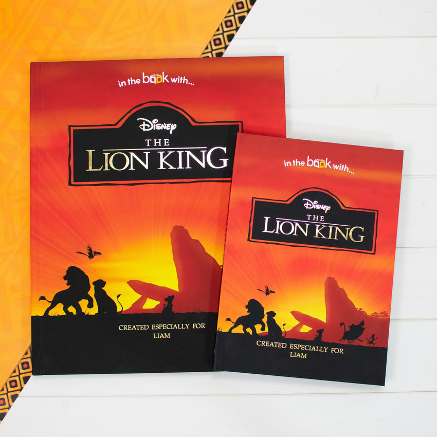 Personalized Lion King Premium Book