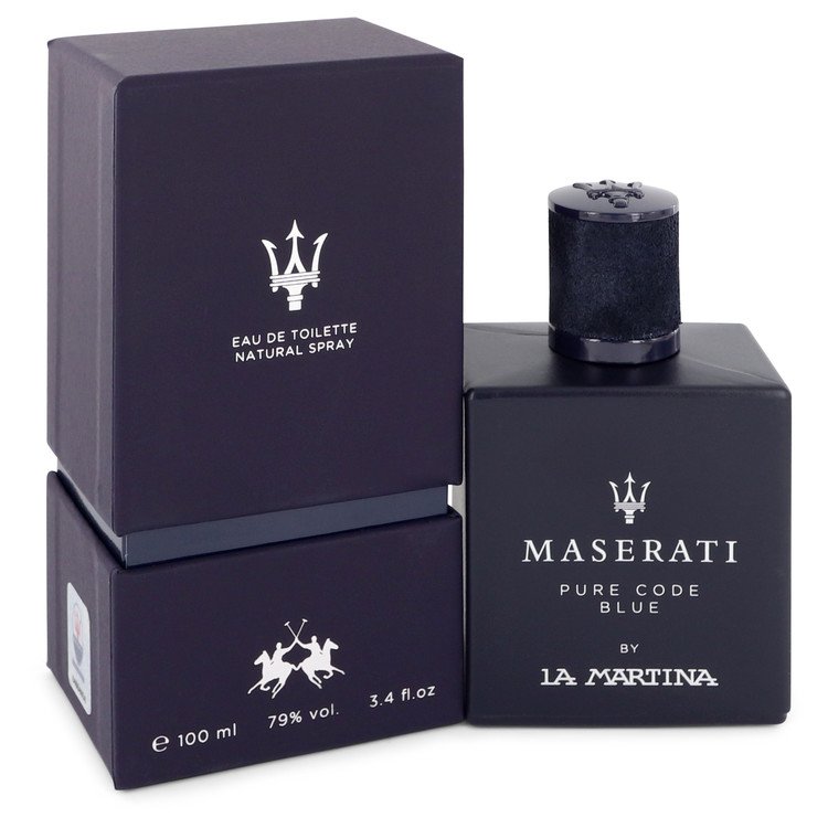 Maserati Pure Code Blue Eau De Toilette Spray By La Martina