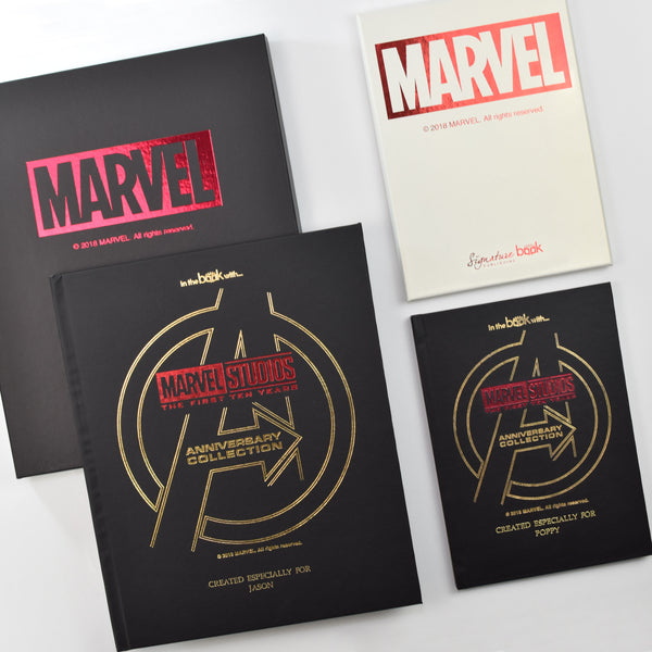 Personalized Marvel 10 Year Collection